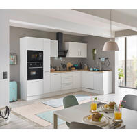 ECKKÜCHE 310/175 cm  in Weiß, Eiche Artisan  - Chromfarben/Weiß, Basics, Holzwerkstoff/Metall (310/175cm) - MID.YOU