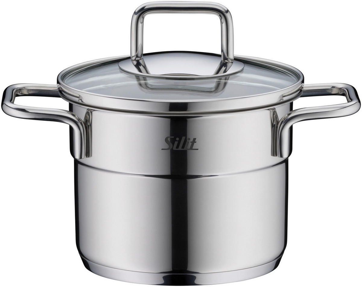 FLEISCHTOPF Extra Cook 0,75 L  - Klar, Basics, Metall (12cm) - Silit