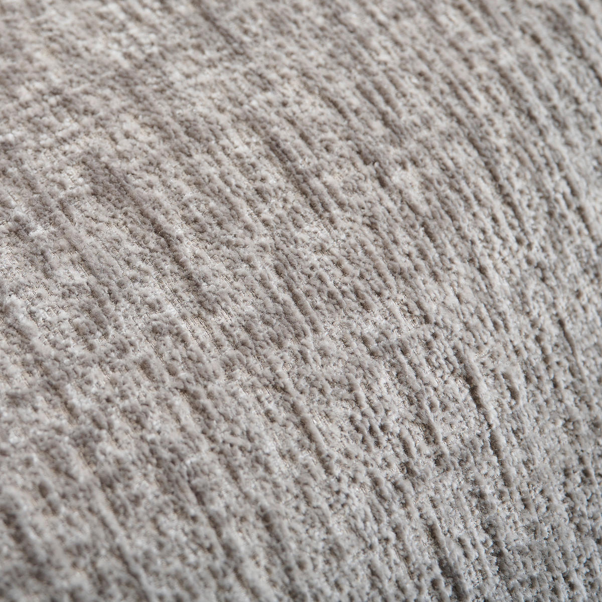 BIGSOFA Chenille Grau  - Schwarz/Grau, Design, Kunststoff/Textil (154/82/322cm) - home24