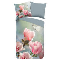 WENDEBETTWÄSCHE Close Renforcé 135/200 cm  - Multicolor, Natur, Textil (135/200cm)