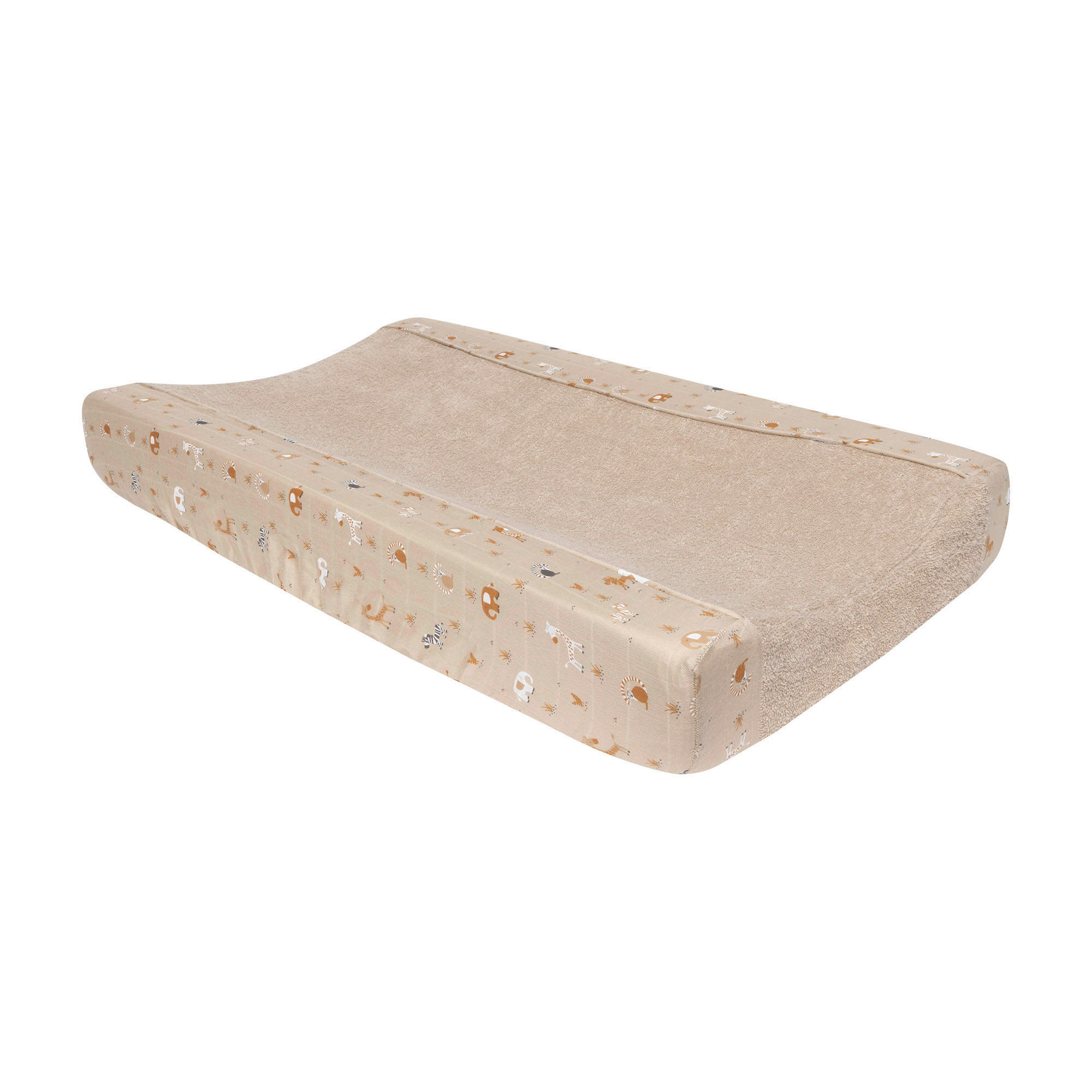 WICKELAUFLAGENBEZUG Steppe  - Taupe, Basics, Textil (75,5/45/10cm) - Bebe Jou
