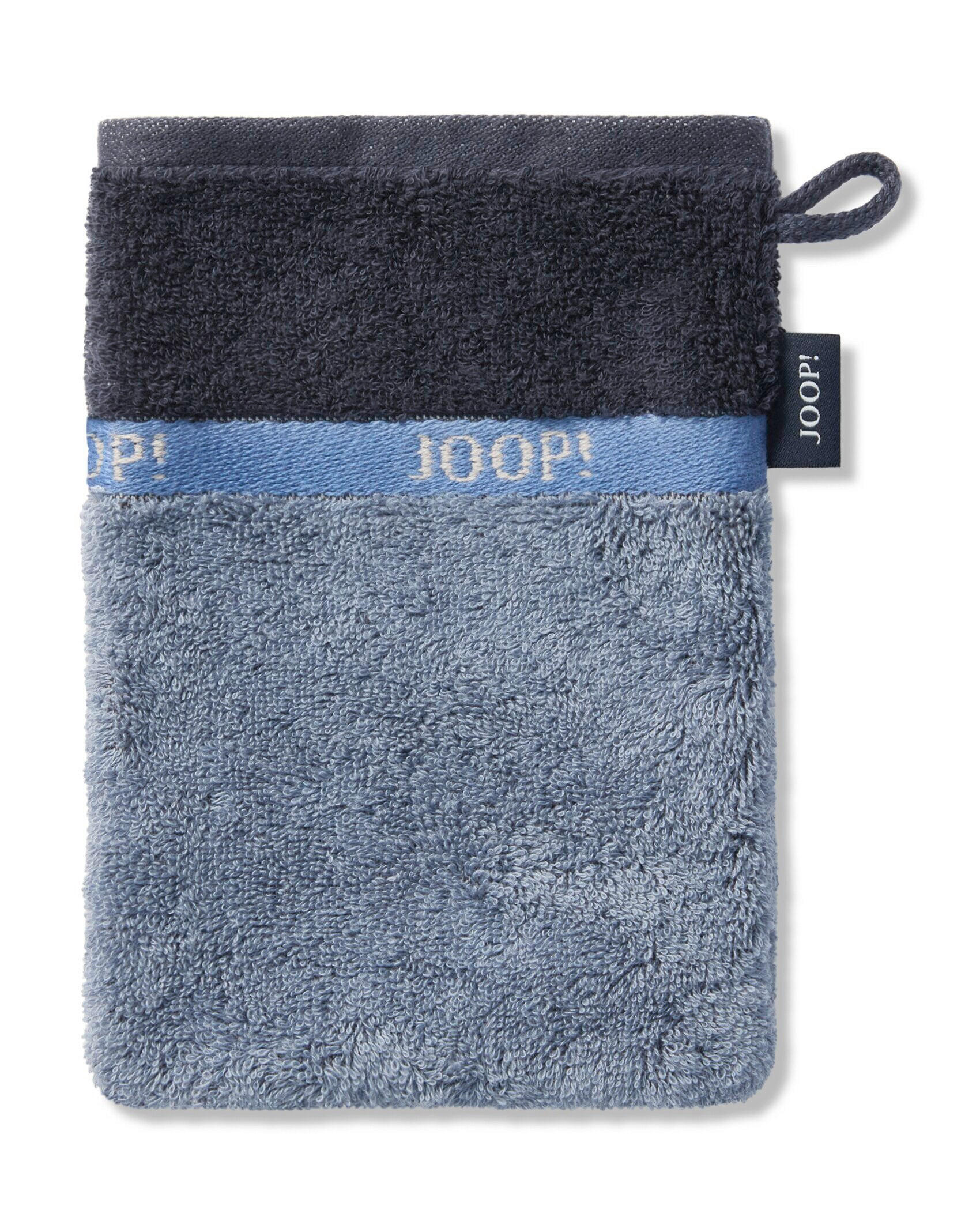 WASCHLAPPEN LINES LOGOGRAM Blau  - Blau, Basics, Textil (16/22cm) - Joop!