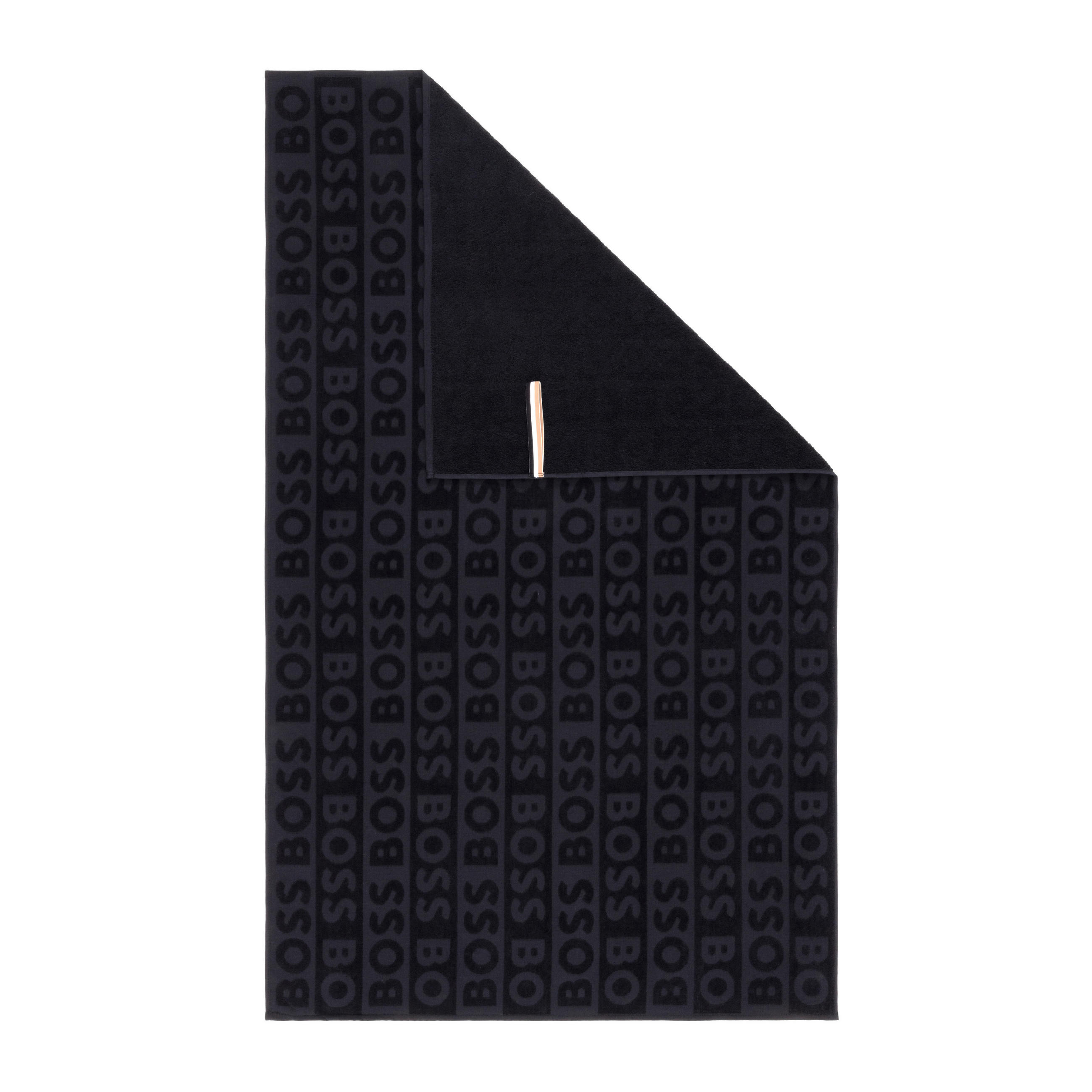 E-shop Hugo Boss PLÁŽOVÁ OSUŠKA, 90/150 cm, čierna