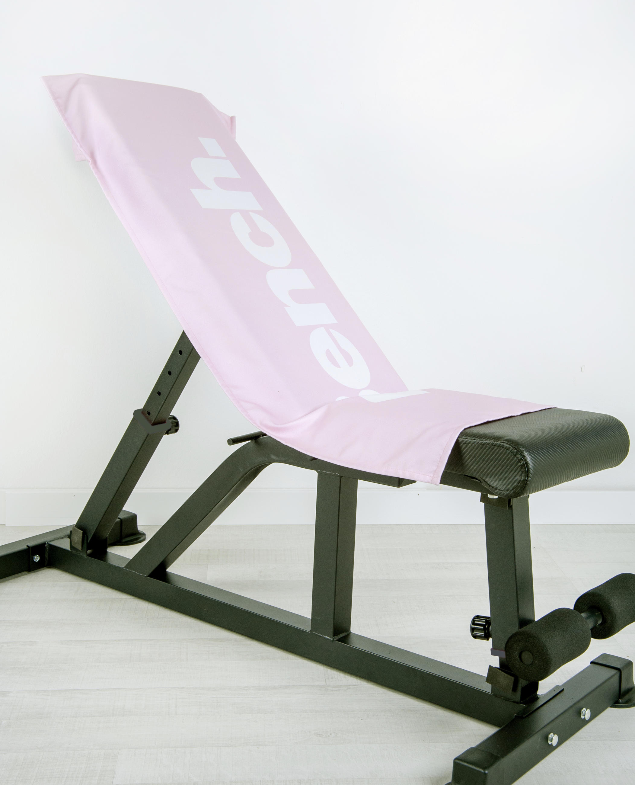 SPORTHANDTUCH Bench Fitness Tuch Hellrosa - Hellrosa, KONVENTIONELL, Textil (50/110cm) - Bench