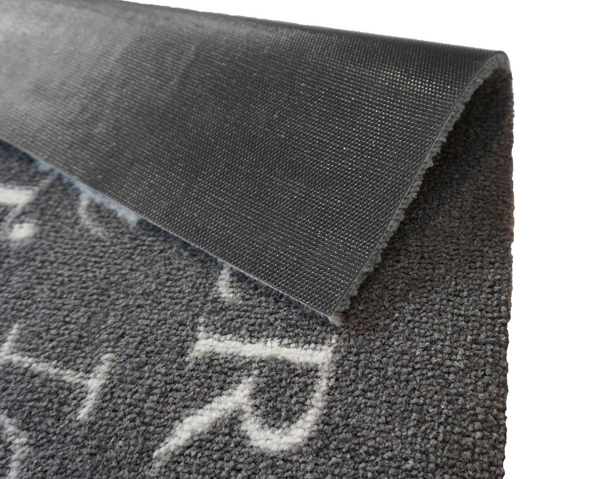 KÜCHENLÄUFER 50/150 cm Miabella Grau, Weiß  - Weiß/Grau, Design, Textil (50/150cm) - Esposa