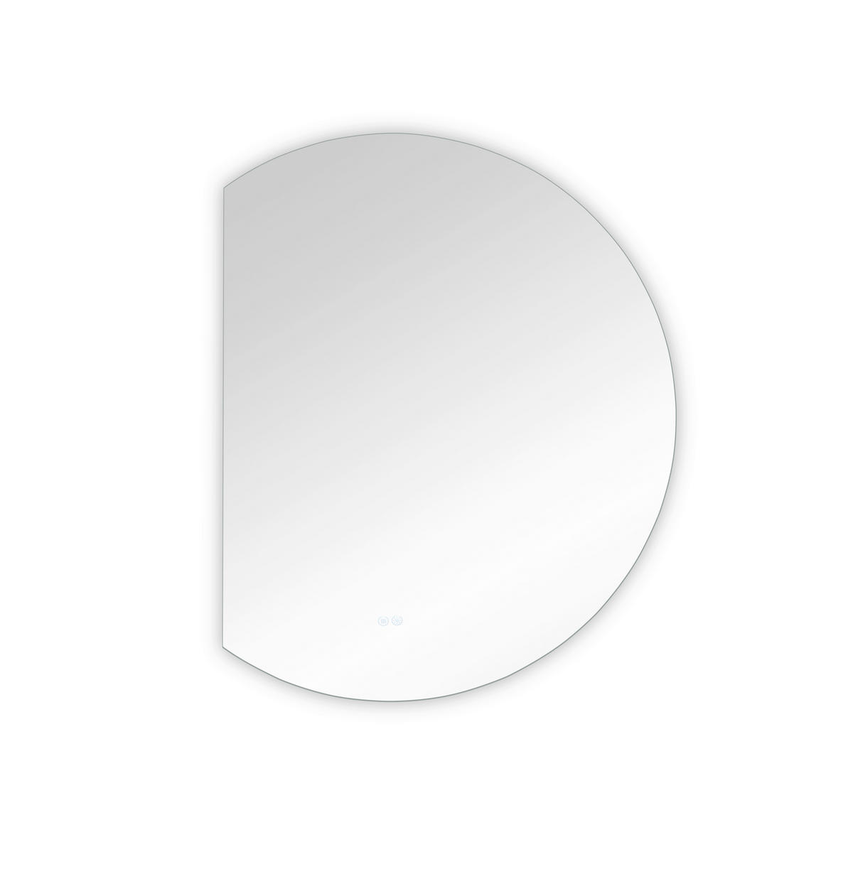 BADEZIMMERSPIEGEL 89/112/2,5 cm  - Silberfarben, MODERN, Glas (89/112/2,5cm) - Dieter Knoll