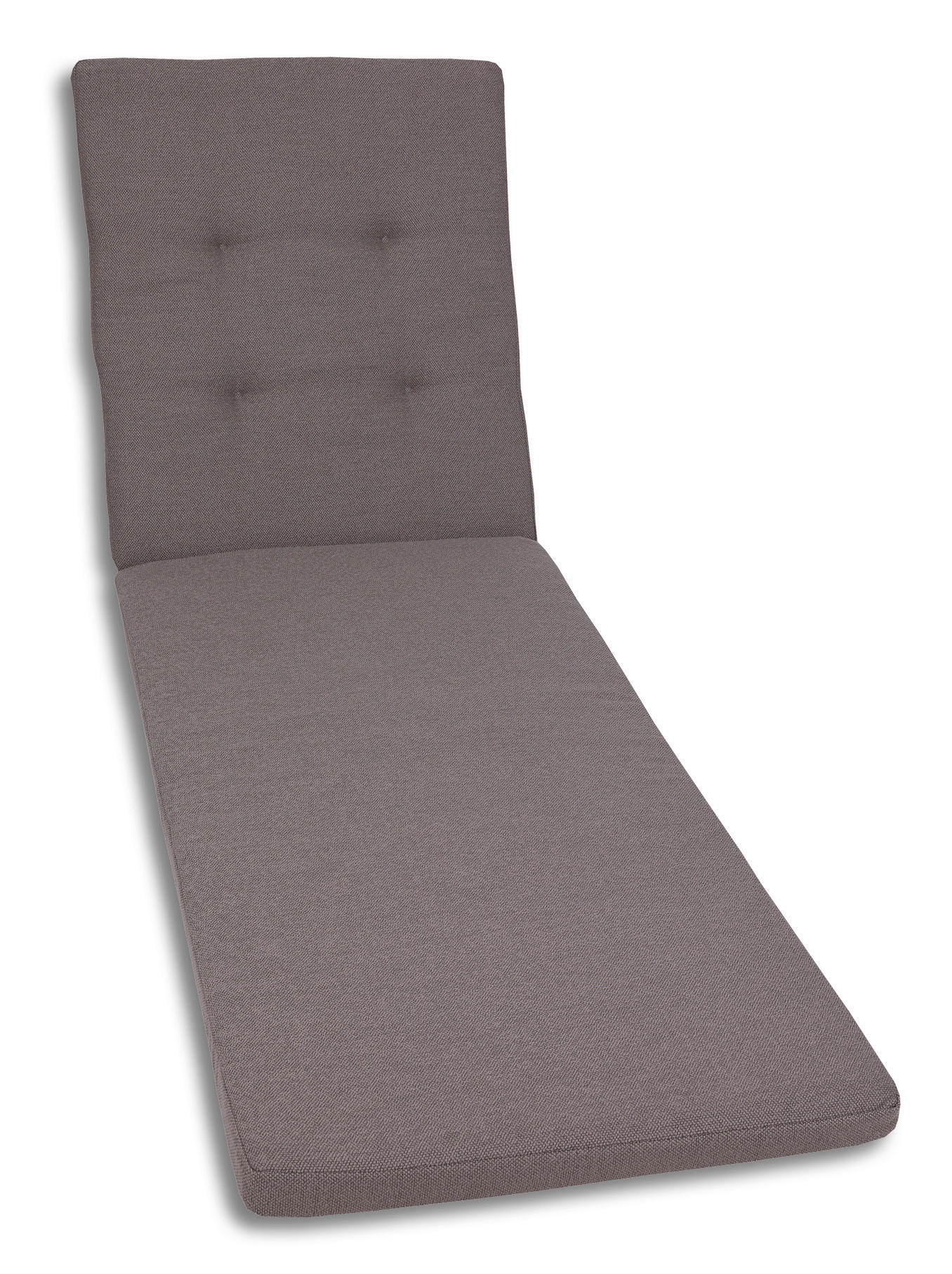 LIEGENAUFLAGE Uni  - Taupe, Basics, Textil (59/7/195cm)