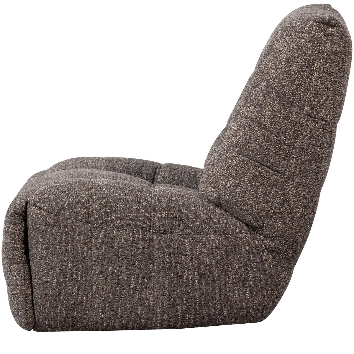 RELAXSESSEL in Textil Anthrazit  - Anthrazit, Design, Textil (98/94/83cm) - Livetastic