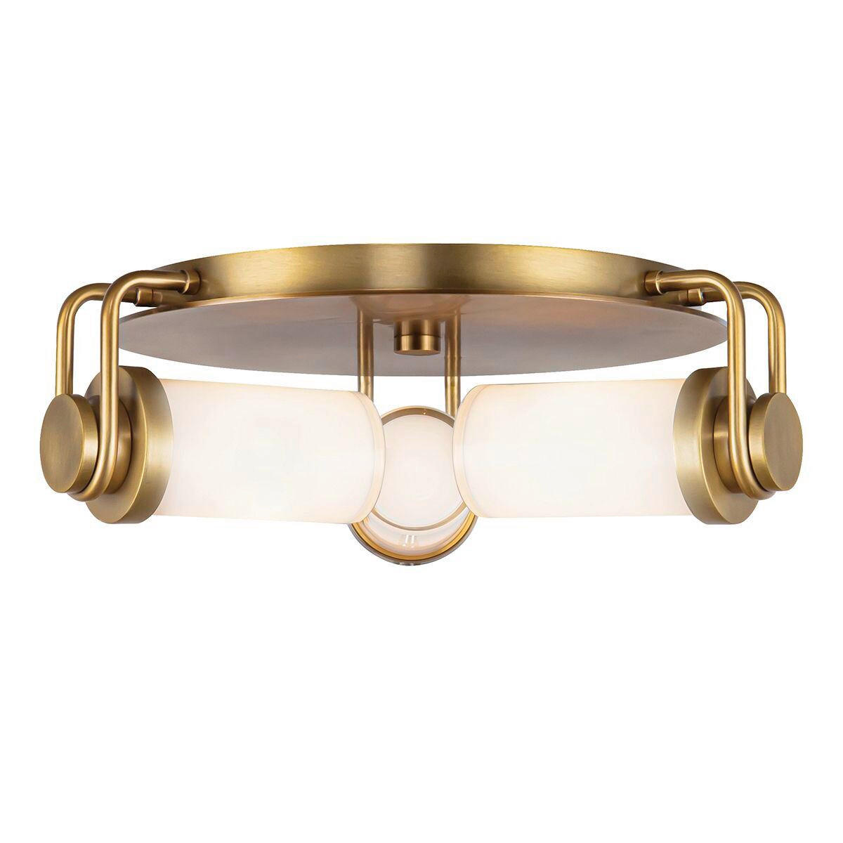 HÄNGELEUCHTE 42,2/14,2 cm  - Messingfarben, KONVENTIONELL, Glas/Metall (42,2/14,2cm) - Elstead Lighting