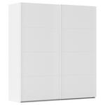 SCHWEBETÜRENSCHRANK  in Weiß  - Weiß, Design, Holzwerkstoff/Kunststoff (201/223/68cm) - Novel