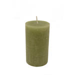 STUMPENKERZE 6,8/12 cm  - Olivgrün, Basics, Naturmaterialien (6,8/12cm) - Ambia Home