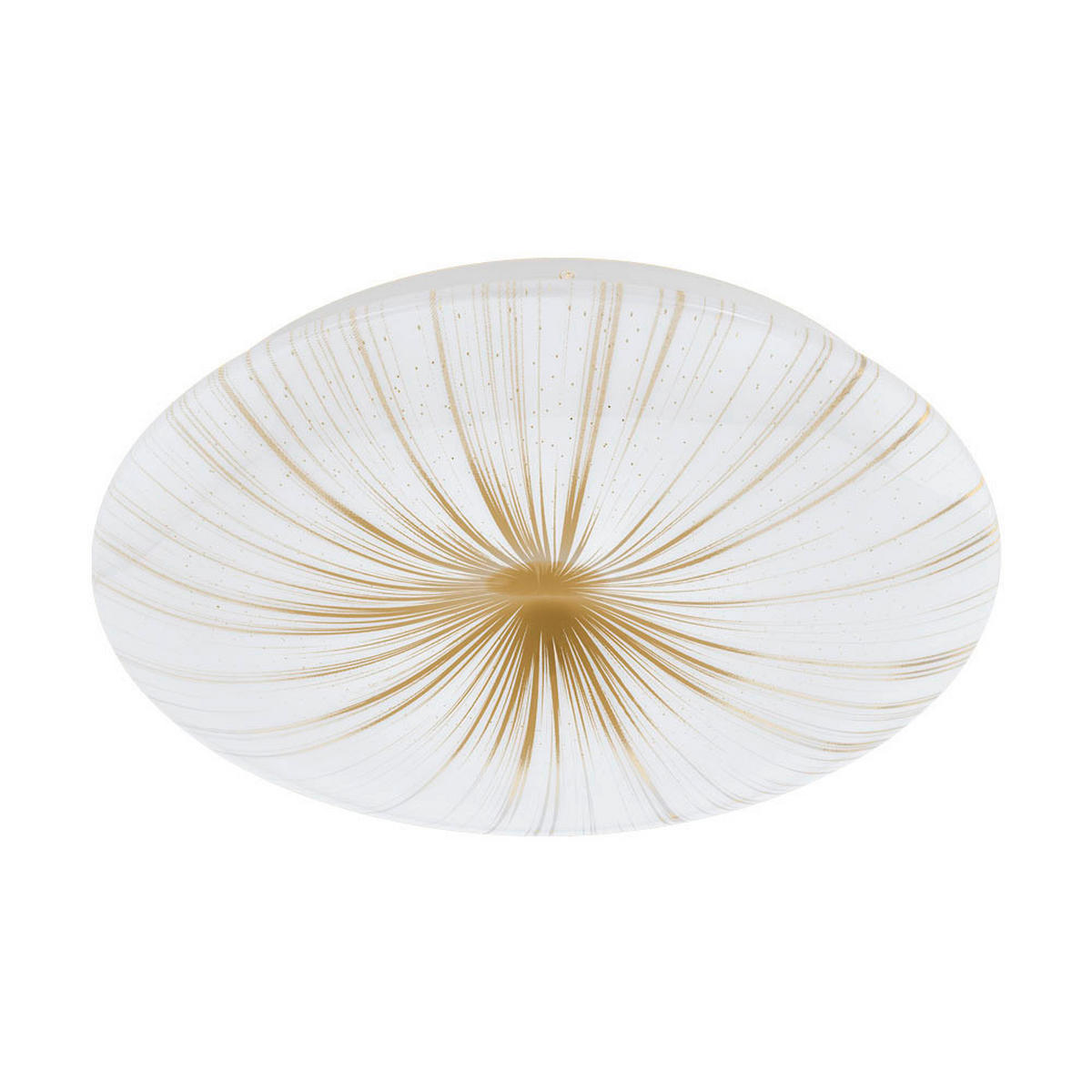 STROPNÍ LED SVÍTIDLO, 31/6 cm  - bílá/barvy zlata, Design, kov/plast (31/6cm) - Eglo