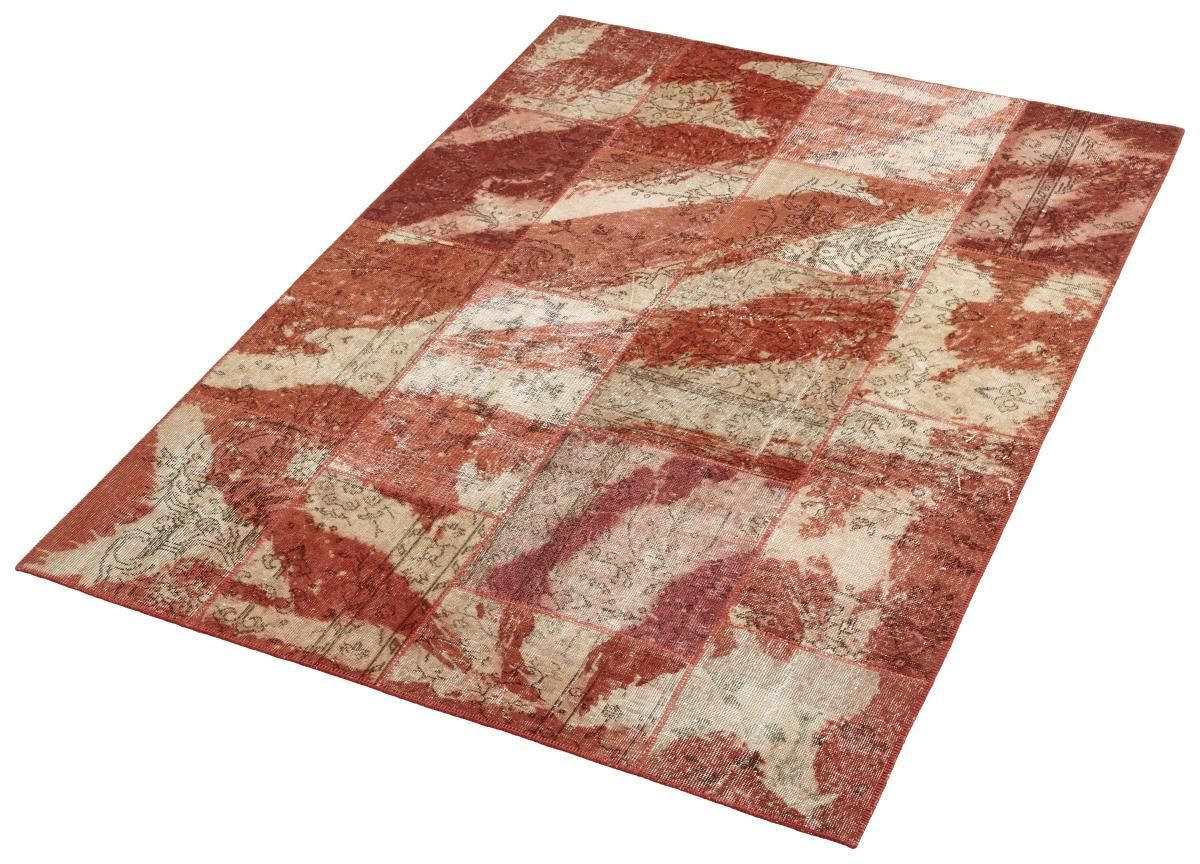 ORIENTALISK MATTA 120/180 cm Splash Red Mix  - röd, Trend, textil (120/180cm) - Cazaris