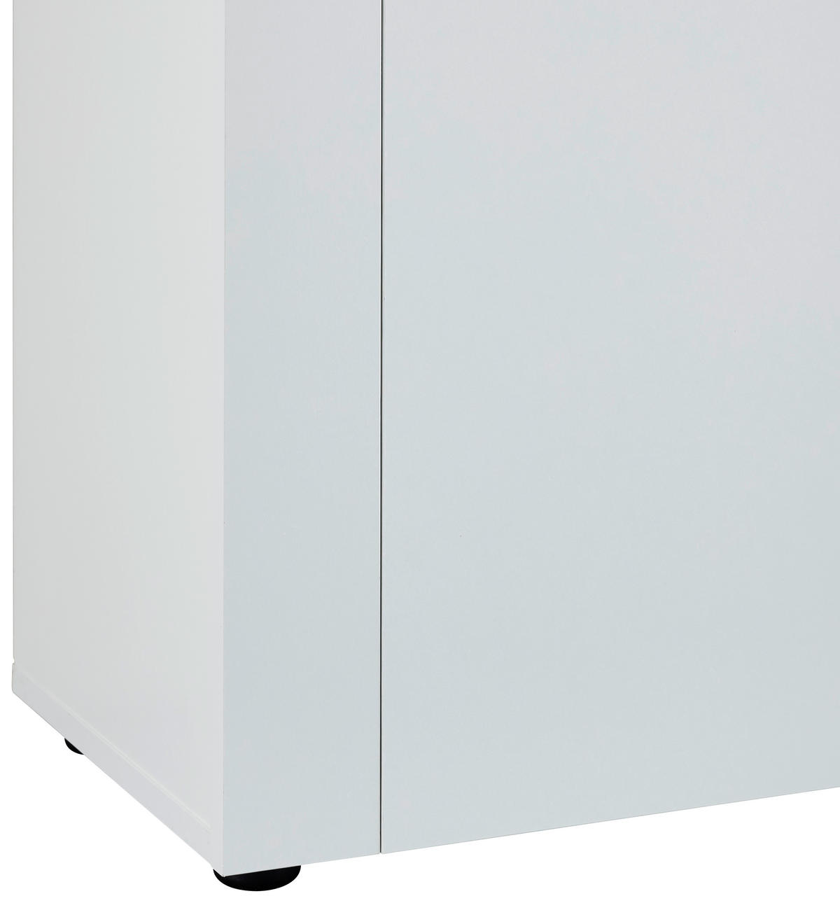 GARDEROBE 4-teilig  in 150/190/32 cm  - Weiß, Design, Glas/Holzwerkstoff (150/190/32cm) - MID.YOU