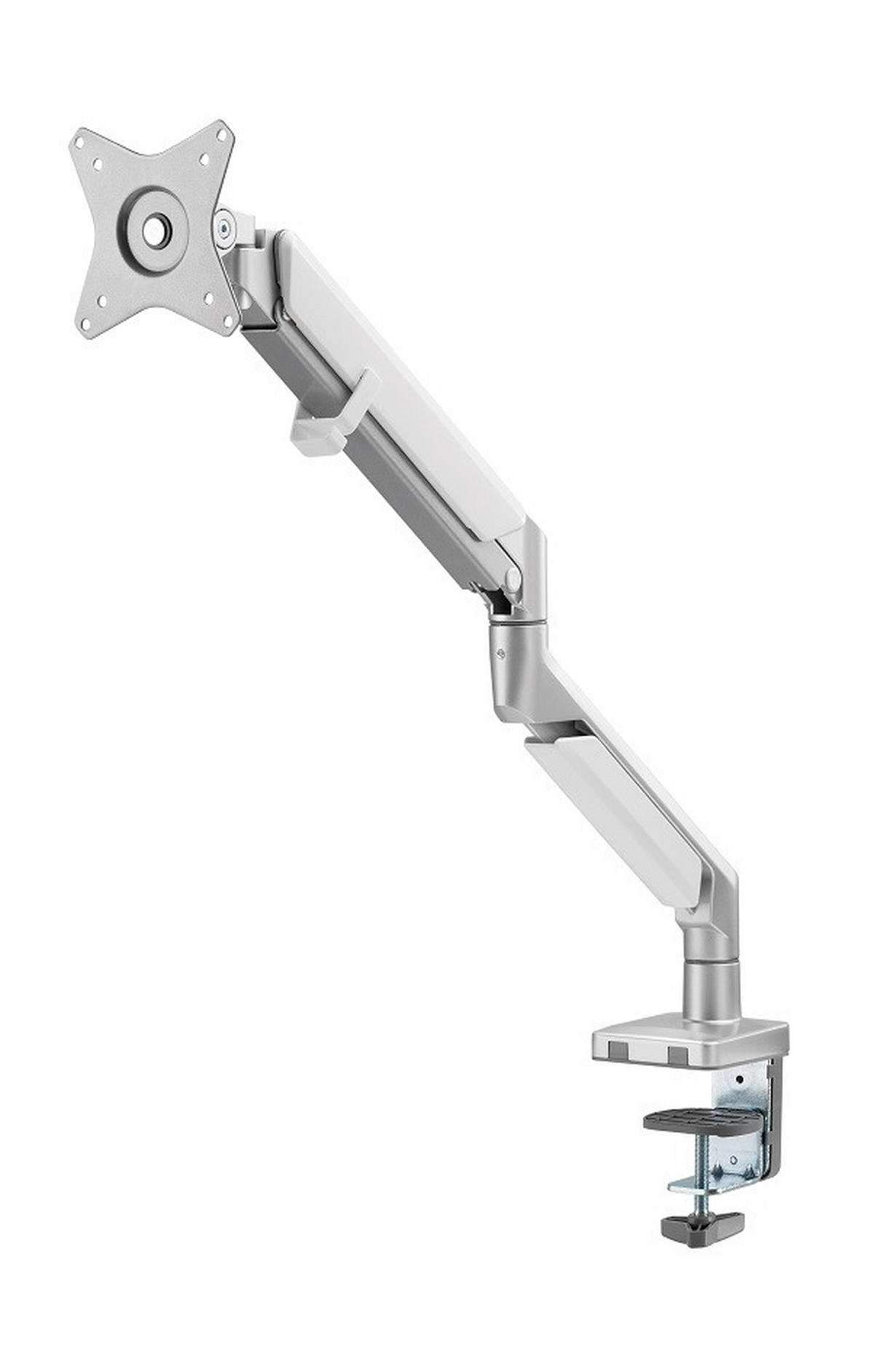 MONITOR-HALTERUNG Metall, Kunststoff Grau, Weiß  - Weiß/Grau, Design, Kunststoff/Metall (56/69,5/11,7cm) - Boxxx