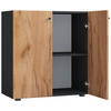 AKTENREGAL Anthrazit, Honigeiche  - Honigeiche/Anthrazit, Design, Holzwerkstoff/Kunststoff (70/74/37cm) - MID.YOU