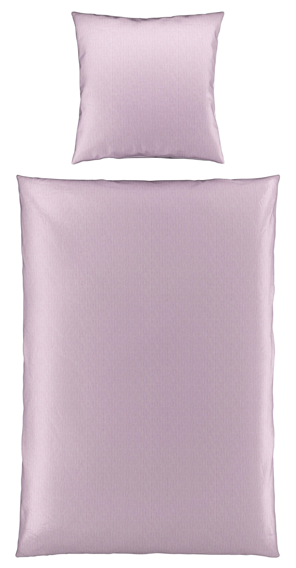 WENDEBETTWÄSCHE Satin 155/220 cm  - Mauve, Basics, Textil (155/220cm) - Bio:Vio