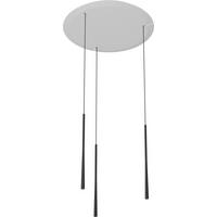 PENDELLEUCHTE 33,9/63-163/339 cm  - Schwarz, Basics, Metall (33,9/63-163/339cm) - Bora
