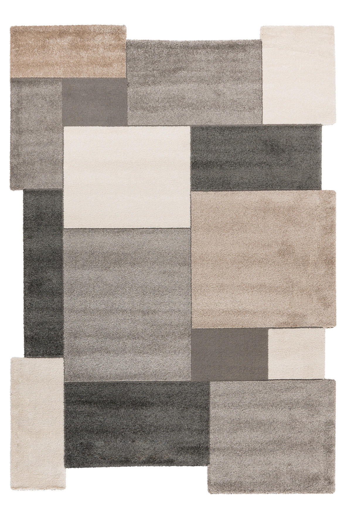 FLACHWEBETEPPICH 160/230 cm My Frisco Grau  - Grau, Basics, Textil (160/230cm) - Obsession
