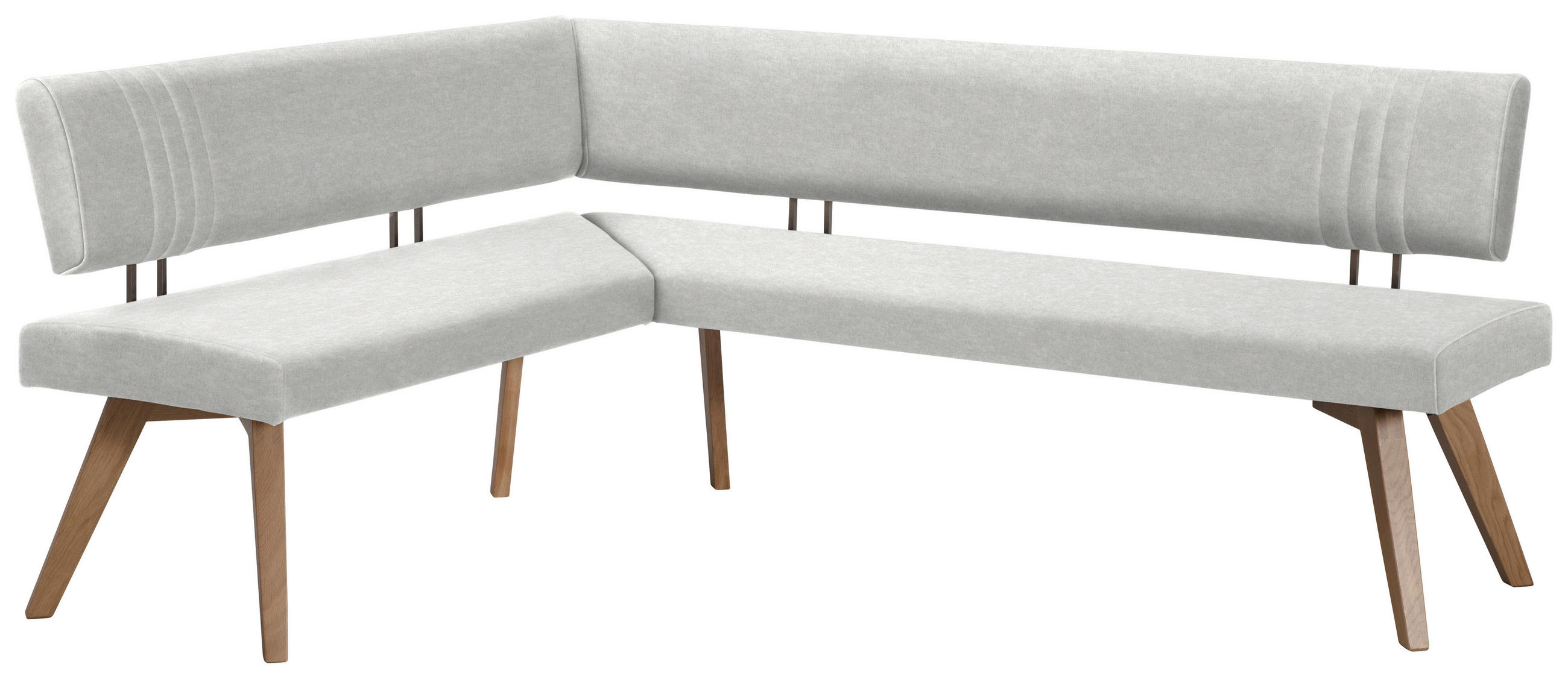 ECKBANK 160/170 cm  in Beige, Wildeiche  - Wildeiche/Eichefarben, Design, Holz/Textil (160/170cm) - Venda