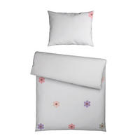 BABYBETTWÄSCHE Feen Garden Webstoff 100/135 cm  - Pink, Basics, Textil (100/135cm) - Patinio