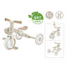 DREIRAD LEARNING TRIKE 2in1 PLUS ECO  - Taupe, Basics, Kunststoff (58,9/41,0/42,7cm) - GLOBBER
