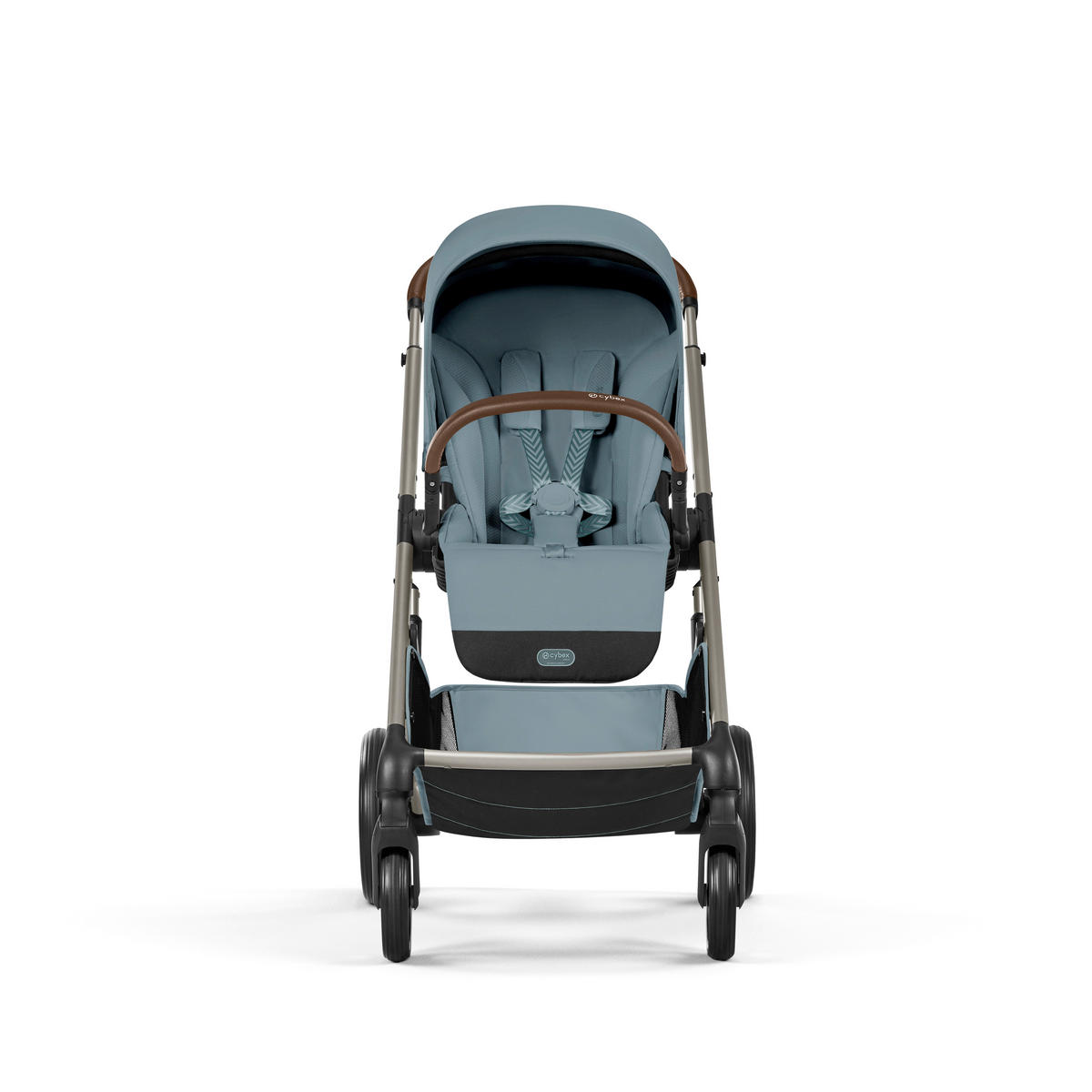 KOMBINIRANA DJEČJA KOLICA  Balios S Lux TPE inkl. Fold-Carrycot  - svijetlo plava/taupe, Basics, tekstil/metal (87/60/108cm) - cybex GOLD