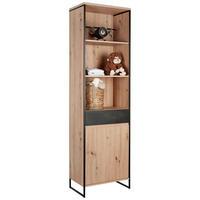 BABYREGAL Yunai  - Eichefarben/Anthrazit, Trend, Holzwerkstoff/Metall (60/209,7/38,2cm) - My Baby Lou
