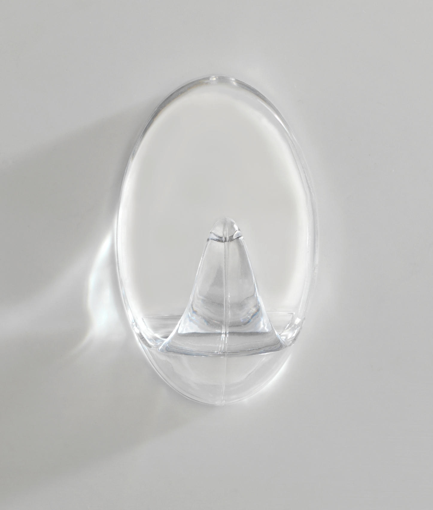 CÂRLIG ADEZIV in transparent  - transparent, Basics, plastic (3/5/2,5cm) - Wenko