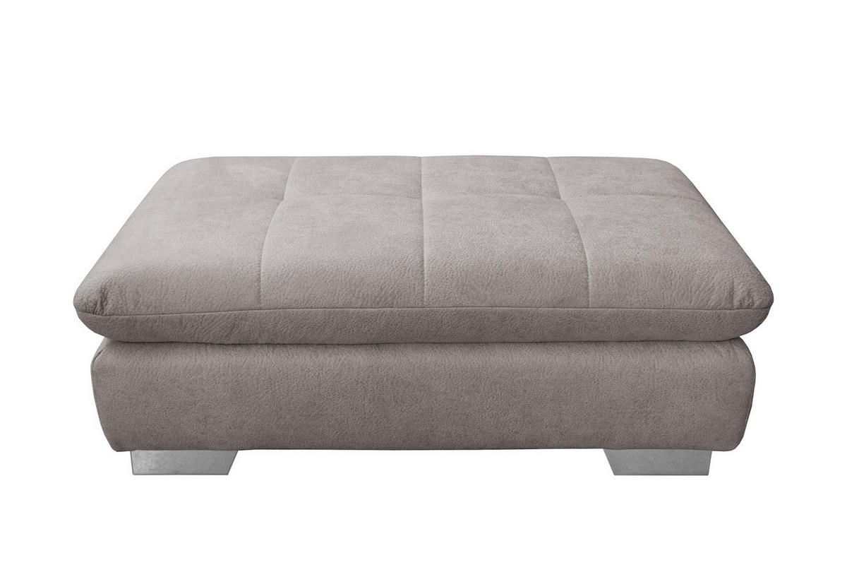 ÜLŐKE - krómszínű/szürke, Basics, textil/fém (106/43/74cm) - Xora