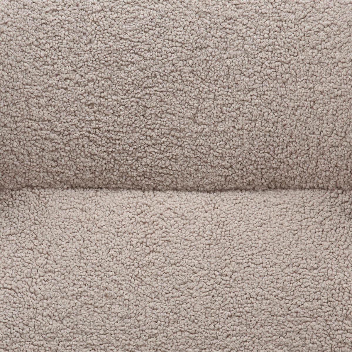 SESSELSET in Teddystoff Taupe  - Taupe/Schwarz, MODERN, Textil/Metall (79/103/82cm) - Livetastic