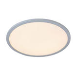 LED-DECKENLEUCHTE 40/6 cm   - Silberfarben/Weiß, Basics, Kunststoff/Metall (40/6cm) - Boxxx