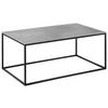 COUCHTISCH 100/60/41,5 cm rechteckig Grau, Schwarz  - Schwarz/Grau, Design, Keramik/Metall (100/60/41,5cm) - Johann Jakob