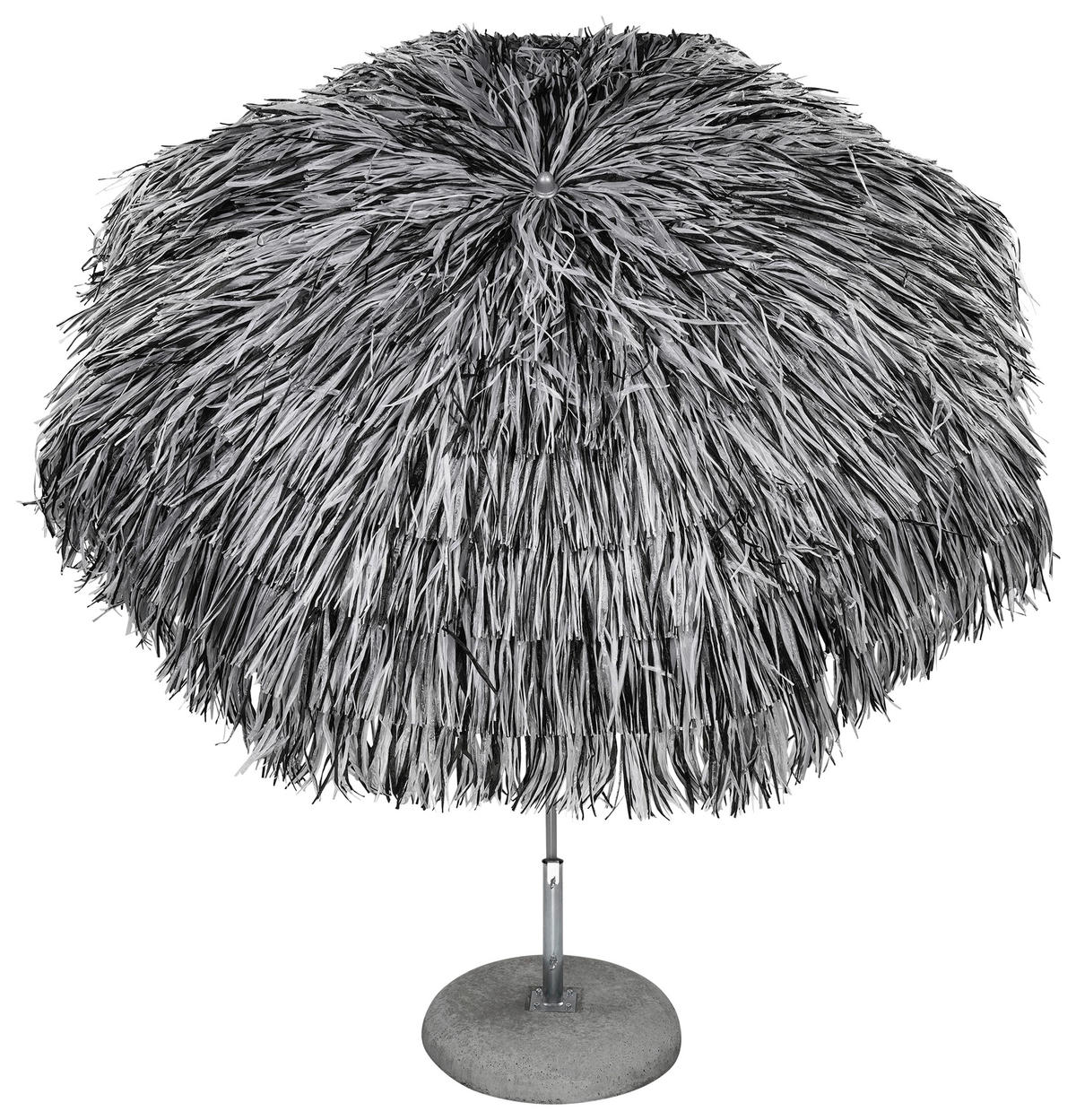 SONNENSCHIRM 200x200 cm Silberfarben  - Silberfarben/Alufarben, Design, Textil/Metall (200/200cm) - Jan Kurtz