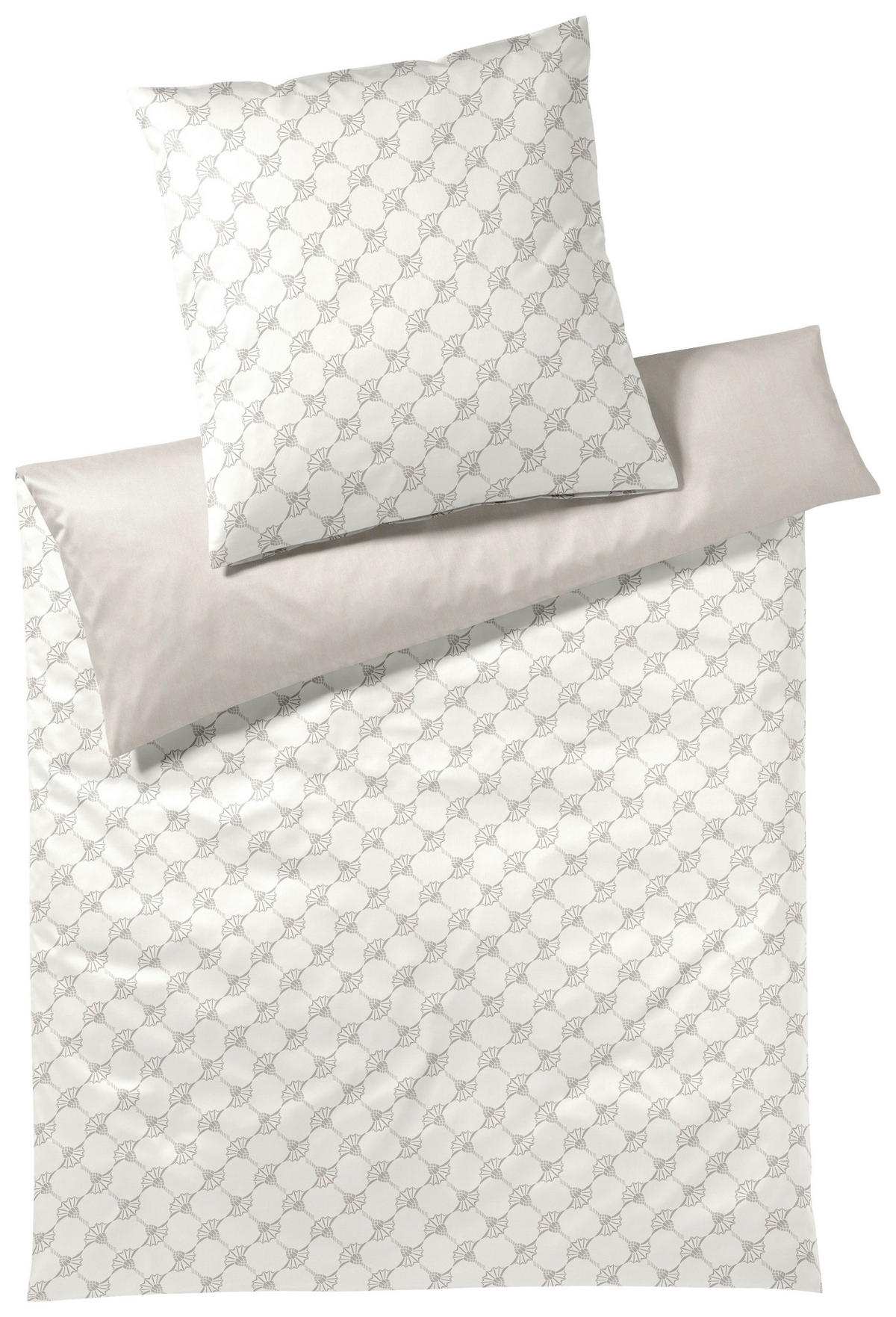 BETTWÄSCHE Makosatin 140/200 cm  - Creme, Trend, Textil (140/200cm) - Joop!