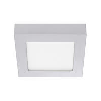 STROPNA LED-SVETILKA  Sky 12 W/1250 lm/4000 K/230 V/ - barve kroma, Basics, kovina/umetna masa (17,2/17,2/3,5cm)