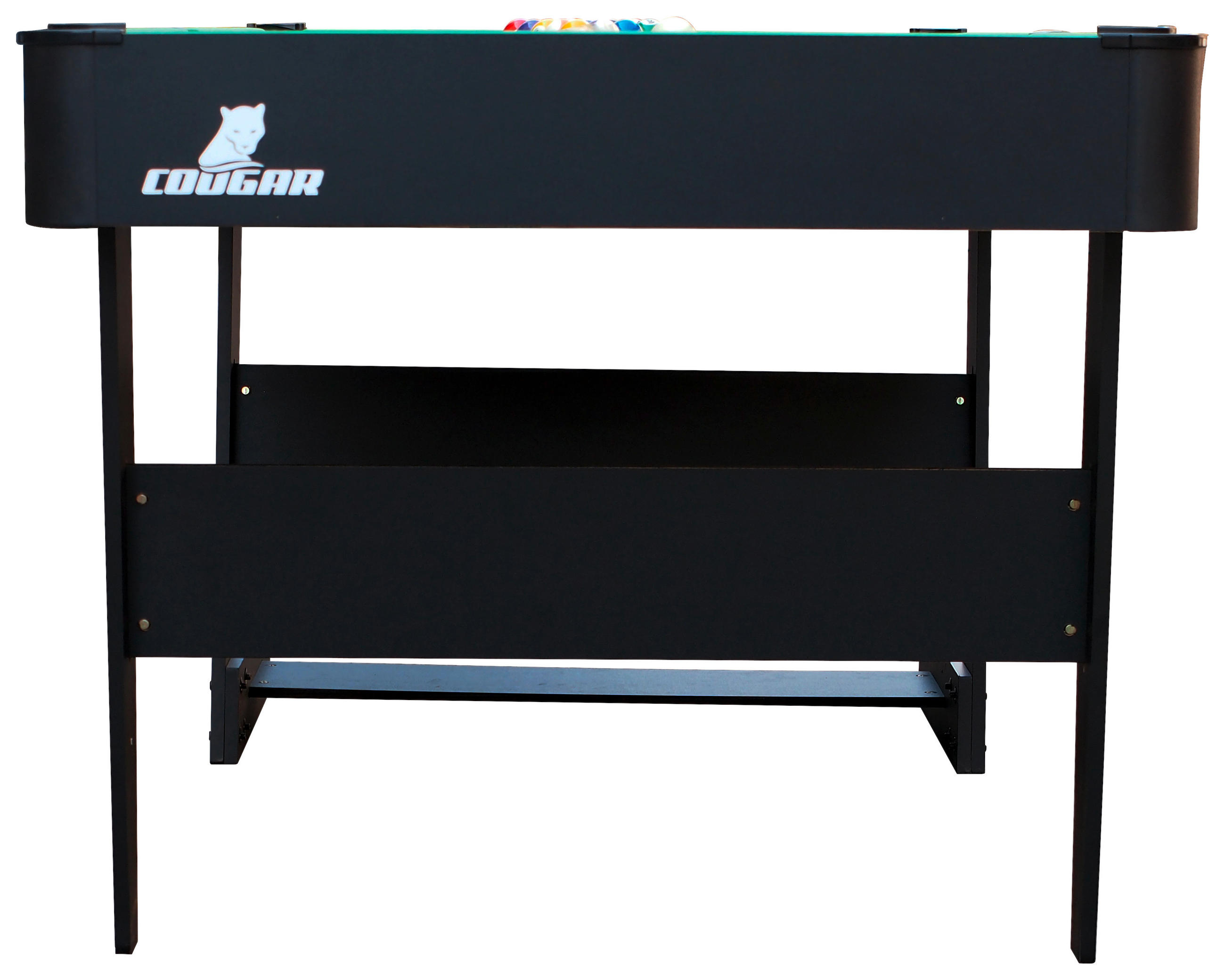 BILJARDBORD Cougar HUSTLE XL  - grön/svart, Modern, trä (183/83/91cm)