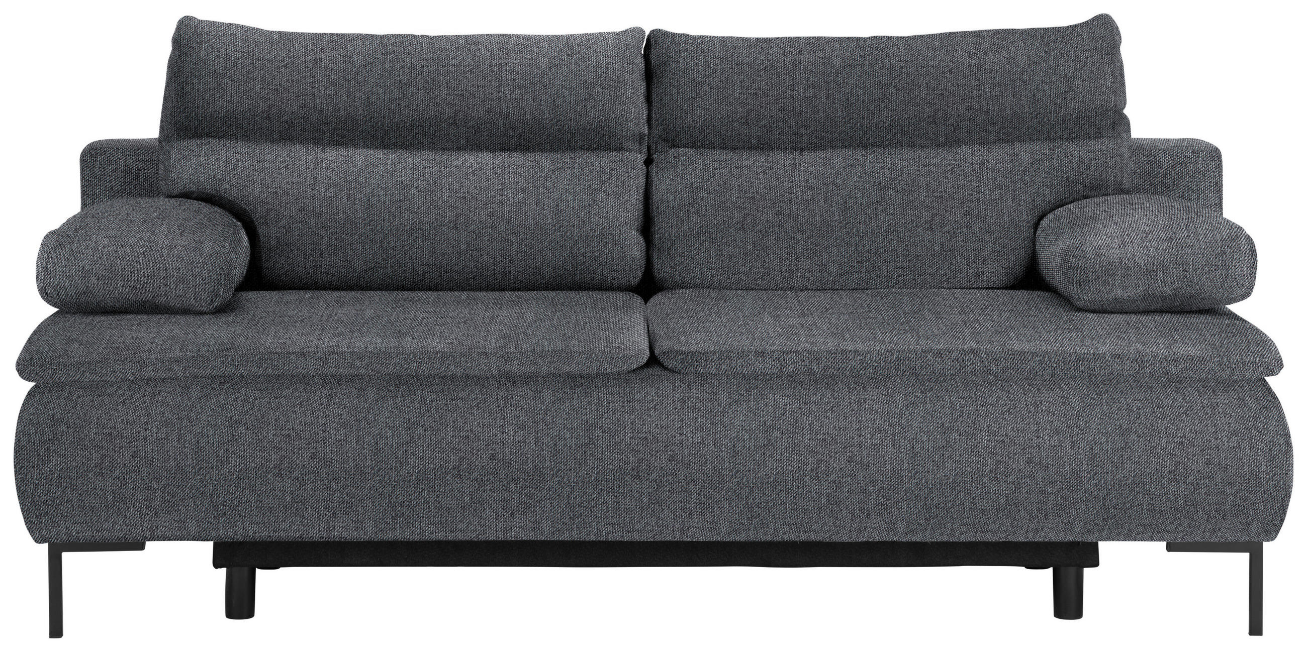 Novel Boxspringsofa Grau 202x93x100 cm