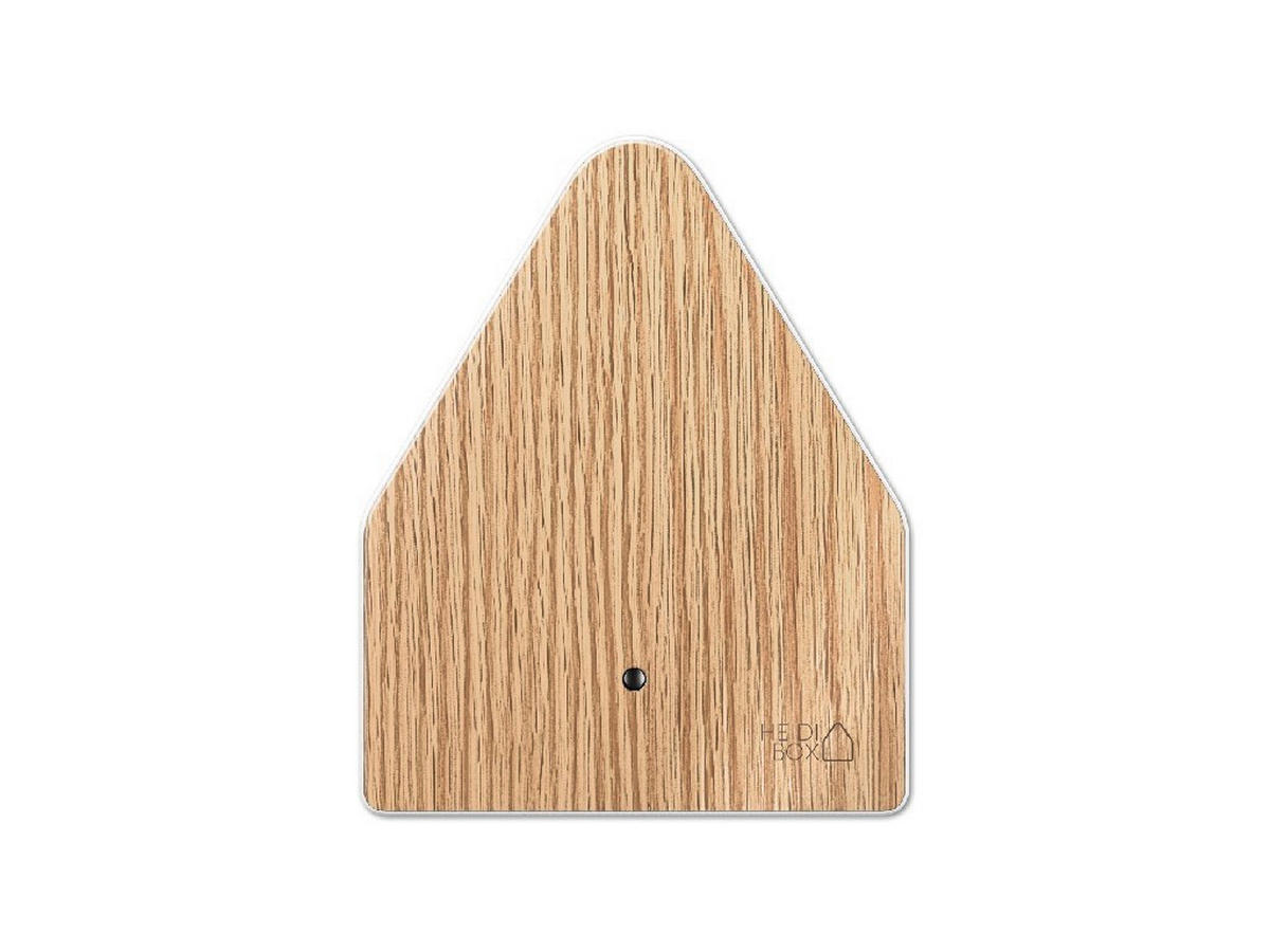 DEKOHÄNGER  - Eichefarben, LIFESTYLE, Holz/Kunststoff (11,7/14,3/6,2cm)