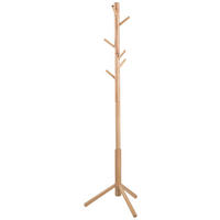 KLEIDERSTÄNDER in Naturfarben 51/176/45 cm   - Naturfarben, Trend, Holz (51/176/45cm) - MID.YOU