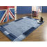 WEBTEPPICH 200/200 cm Blau - Blau, Basics, Textil (200/200cm) - Novel