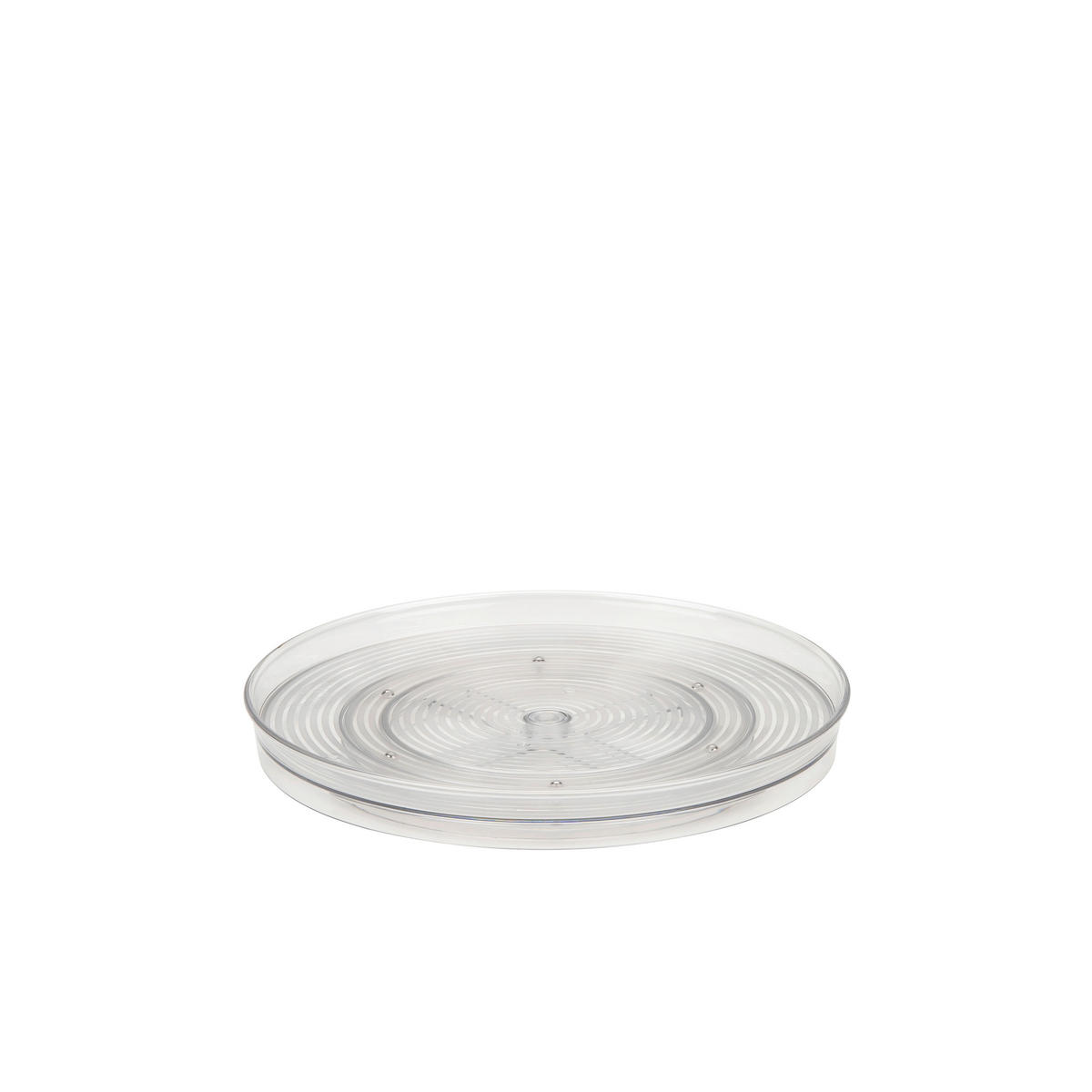 PLATOU ROTATIV    - străveziu, Basics, plastic (28,8/3,6cm) - Homeware Profession.