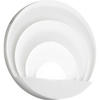 LED-WANDLEUCHTE Sunrise 26/6,5 cm   - Weiß, Design, Metall (26/6,5cm) - Fabas Luce