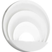 LED-WANDLEUCHTE Sunrise 26/6,5 cm   - Weiß, Design, Metall (26/6,5cm) - Fabas Luce