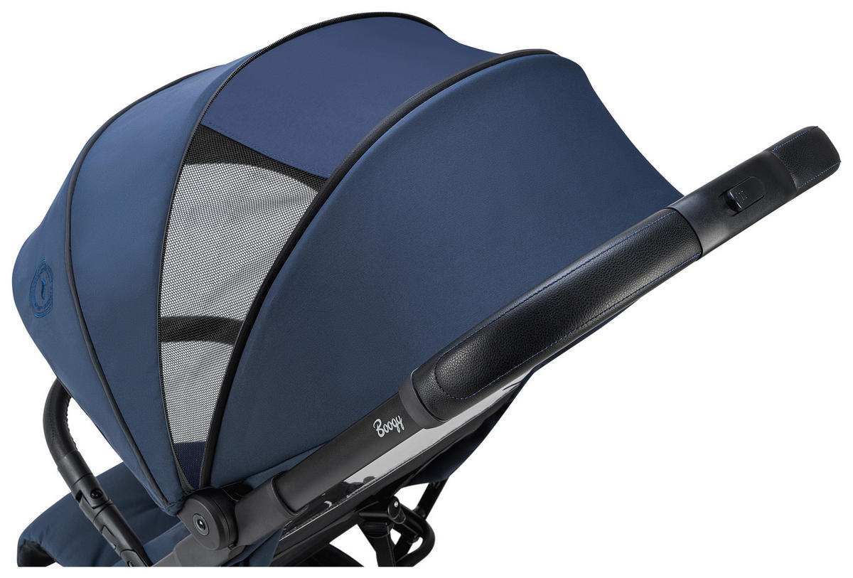 BUGGY Boogy 2 Cobalt  - Schwarz/Dunkelblau, Basics, Textil/Metall (51/105/84,5cm) - Osann