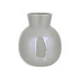 VASE 13.5 cm  - Hellgrau, Basics, Keramik (11,6/13,5cm) - Ambia Home