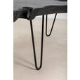 COUCHTISCH in Holz, Metall 100/40/40 cm  - Schwarz, Design, Holz/Metall (100/40/40cm) - Ambia Home