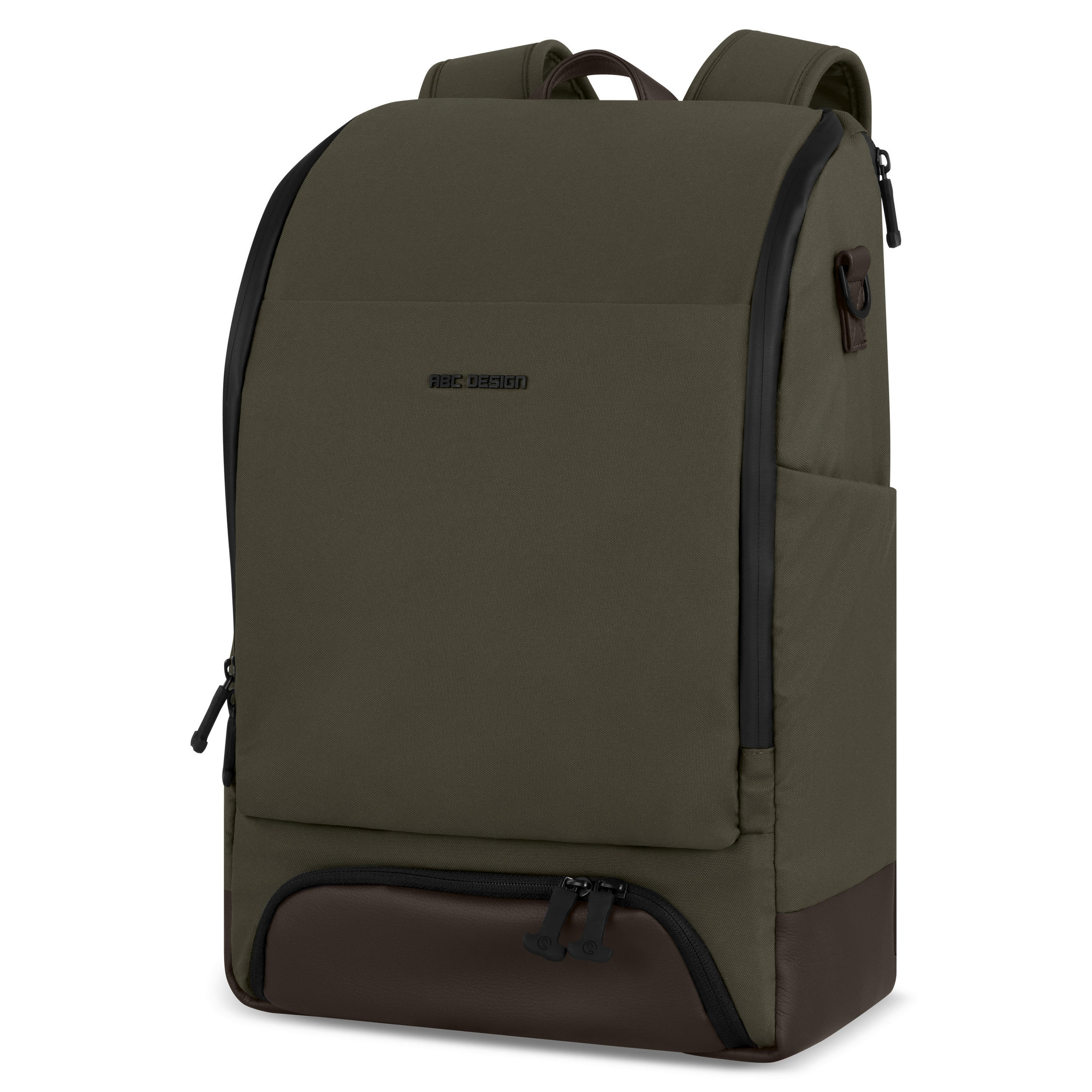 WICKELRUCKSACK Active  - Olivgrün, Basics, Textil (44/30/17cm) - ABC Design