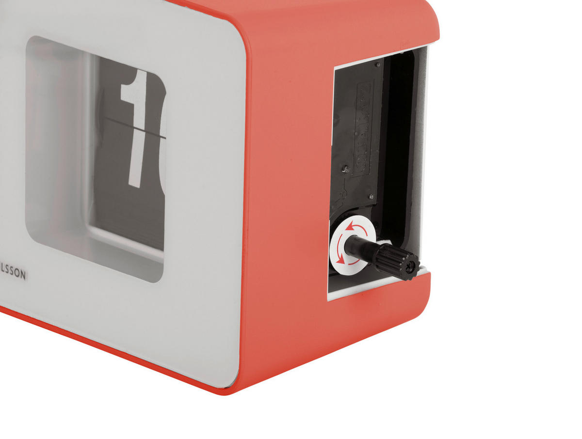 UHR  Rot  - Rot, Basics, Kunststoff (18/7/9cm) - Karlsson