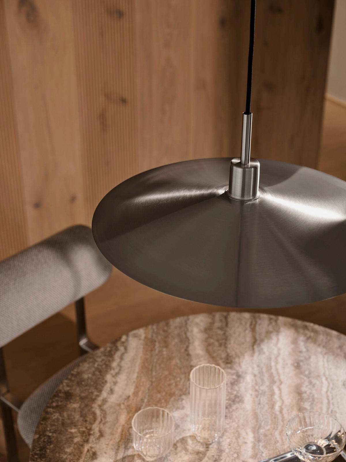 HÄNGELEUCHTE 45/32,5/150 cm  - Chromfarben, Design, Metall (45/32,5/150cm) - Nordlux